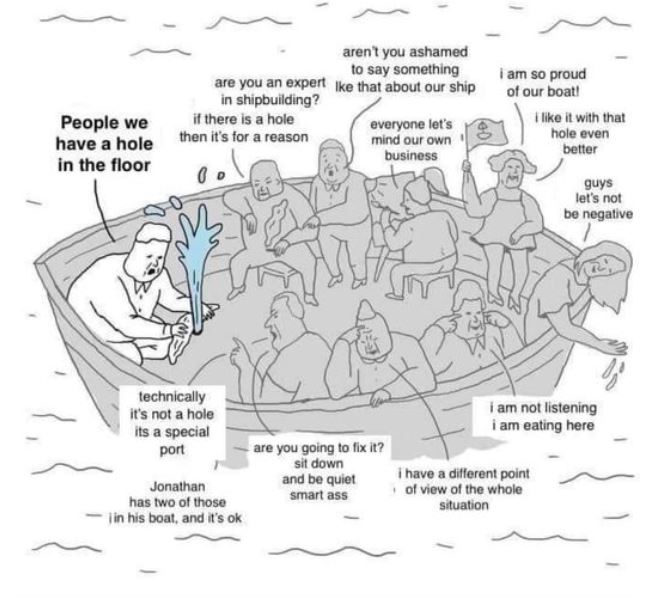 BTC boat response meme