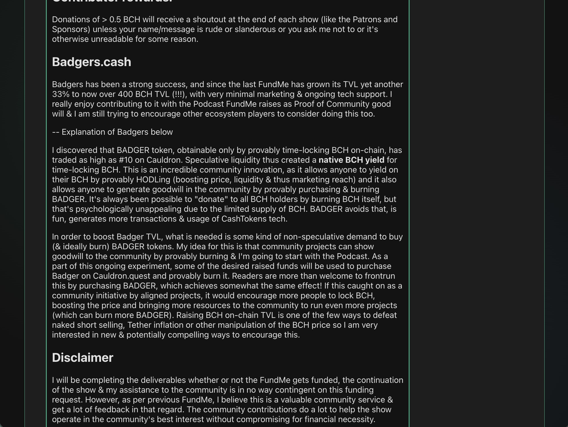 Fundme screenshot